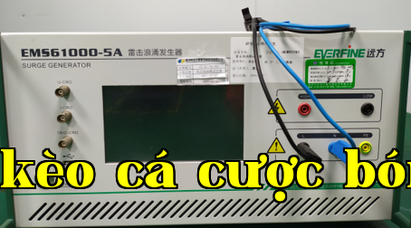 Lightning surge tester