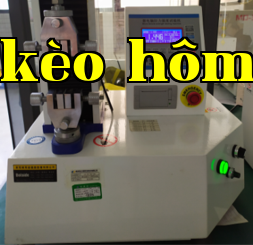 Microcomputer tensile strength testing machine