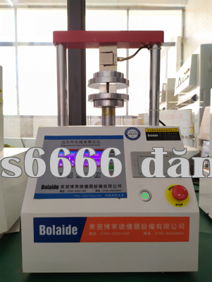 Edge pressure ring pressure strength tester